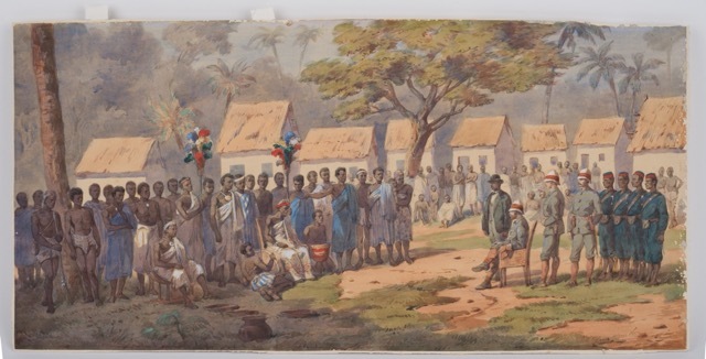 The Ashantee War:--Conference with a Native King