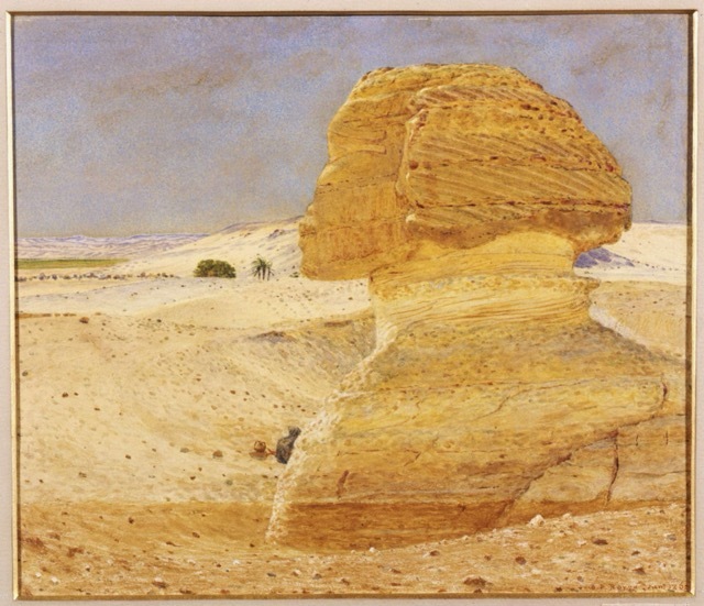 The Great Sphinx, near the Pyramids of Ghizeh