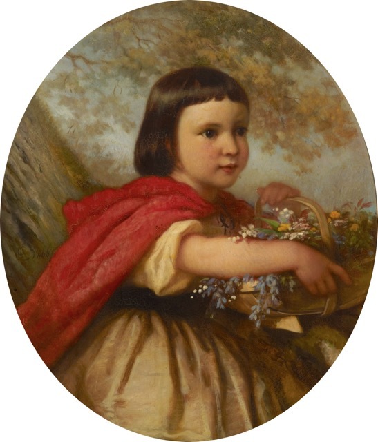 Girl Knitting