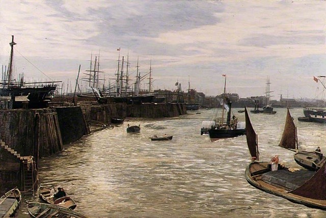 Thames, below Bridge